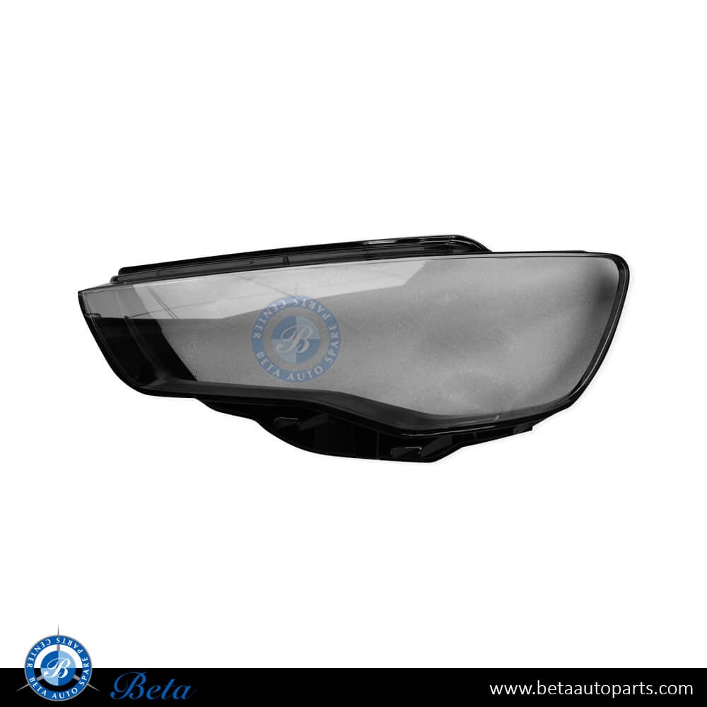 Left Side Headlamp Lens for Audi A3 2013-2016 models, Part Number 8V0941003 Left Side Headlamp Lens for Audi A3 2013-2016 models, Part Number 8V0941003